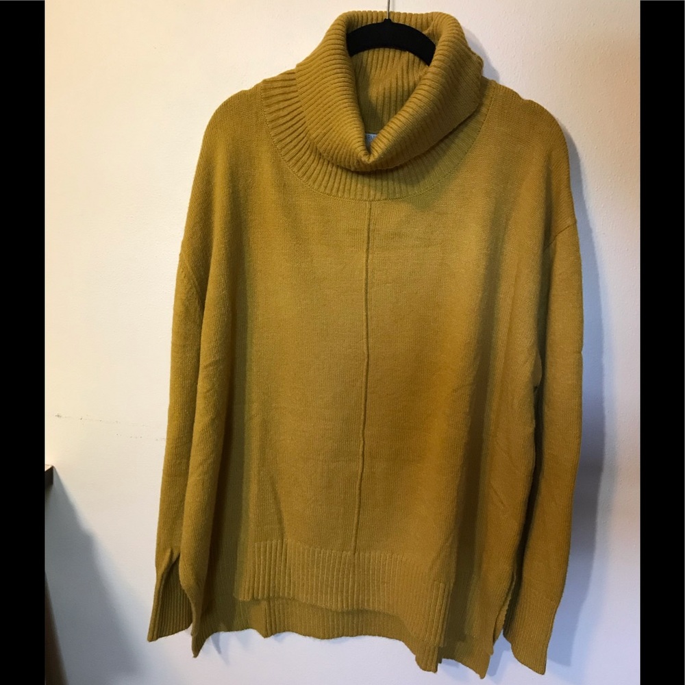 SOLD - Funnel Neck Sweater - Picture 1 of 7